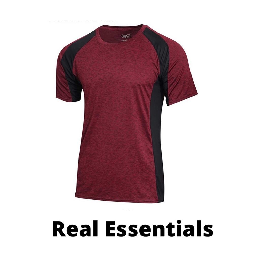 Real Essentials Moisture Wicking Performance Tee